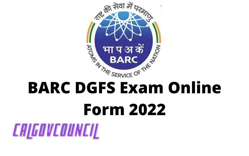 BARC Scientific Officer Form 2022