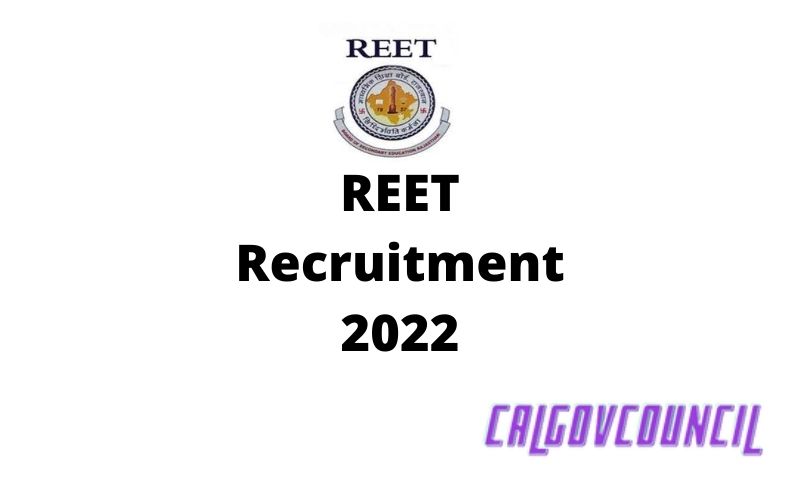 REET Recruitment 2022