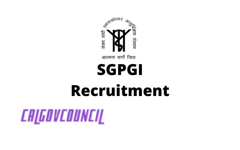 SGPGI Recruitment 2022