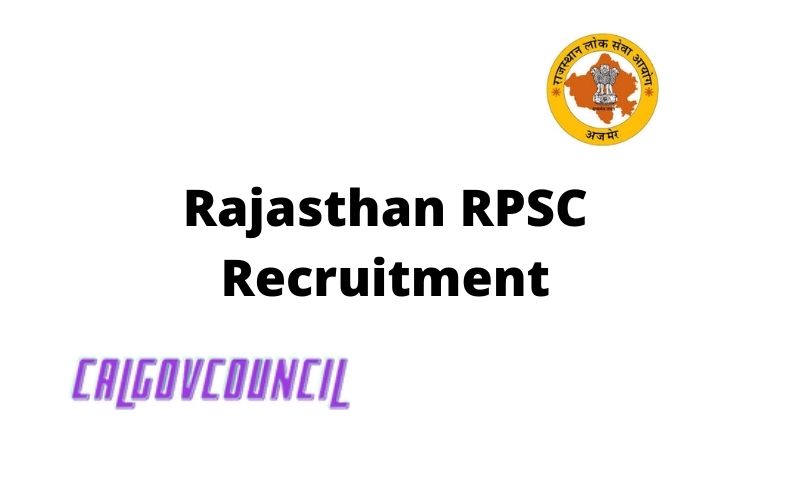 RPSC Recruitment 2022